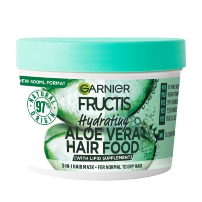 Garnier Mascarilla Capilar Hydrating Aloe Vera 400ml Garnier Mascarilla Capilar Hydrating Aloe Vera 400ml