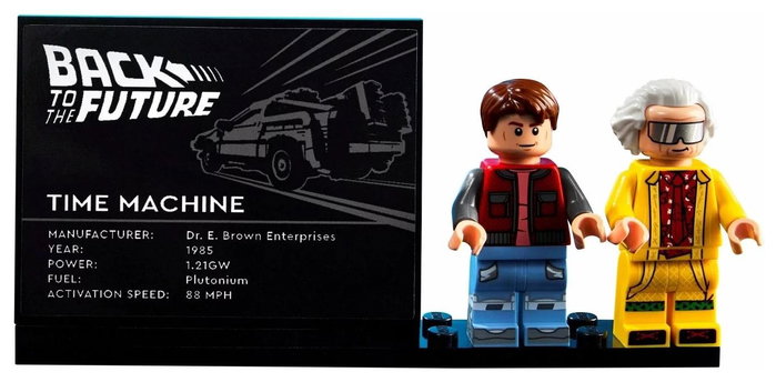 LEGO ICONS Máquina del Tiempo de Regreso al Futuro 10300