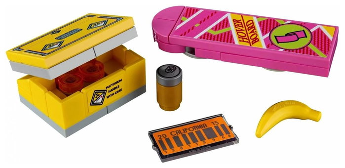 LEGO ICONS Máquina del Tiempo de Regreso al Futuro 10300