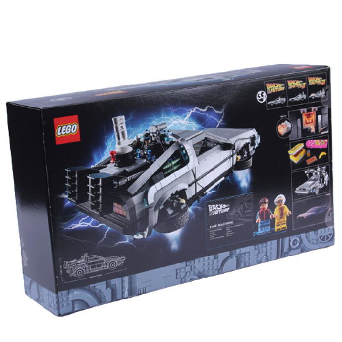 LEGO ICONS Máquina del Tiempo de Regreso al Futuro 10300