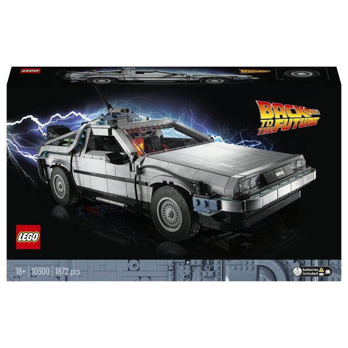 LEGO ICONS Máquina del Tiempo de Regreso al Futuro 10300