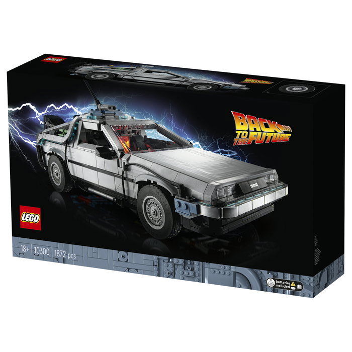 LEGO ICONS Máquina del Tiempo de Regreso al Futuro 10300