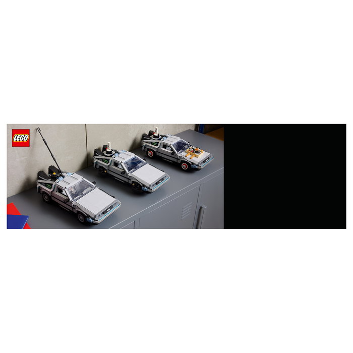 LEGO ICONS Máquina del Tiempo de Regreso al Futuro 10300