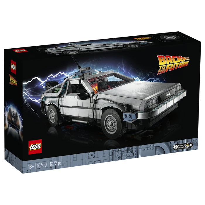 LEGO ICONS Máquina del Tiempo de Regreso al Futuro 10300