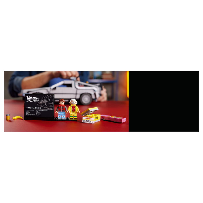 LEGO ICONS Máquina del Tiempo de Regreso al Futuro 10300