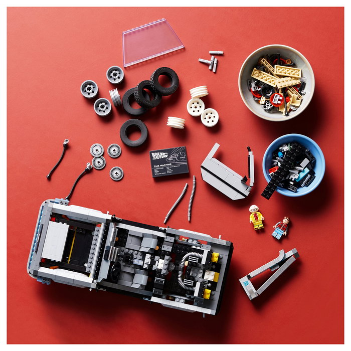 LEGO ICONS Máquina del Tiempo de Regreso al Futuro 10300