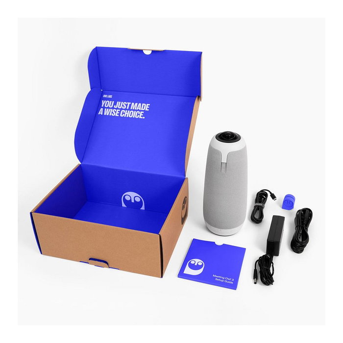 Owl Labs Meeting Owl 3 Cámara de conferencias - Cámara de video 360 grados, micrófono, altavoz para videollamadas de grupo Owl Labs Meeting Owl 3 Cámara de conferencias - Cámara de video 360 grados, micrófono, altavoz para videollamadas de grupo