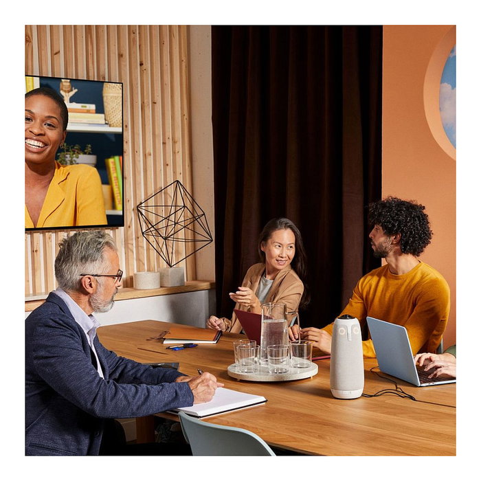 Owl Labs Meeting Owl 3 Cámara de conferencias - Cámara de video 360 grados, micrófono, altavoz para videollamadas de grupo Owl Labs Meeting Owl 3 Cámara de conferencias - Cámara de video 360 grados, micrófono, altavoz para videollamadas de grupo