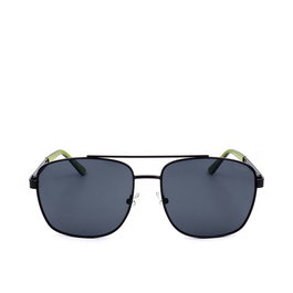 Guess Gafas GF0206 01A Gafas de Sol Hombre Metal Rectangular 58-16-140