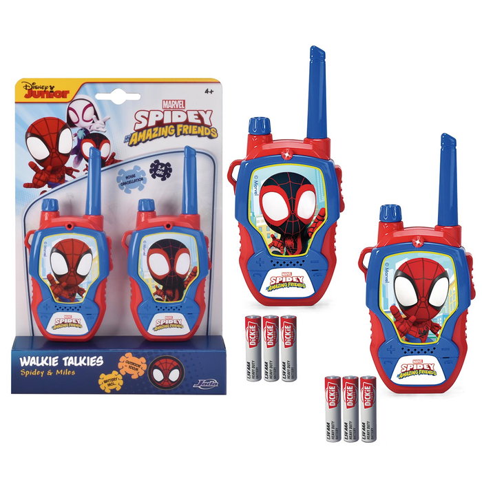 Simba Walkie Talkie Spidey y Miles Morales Marvel
