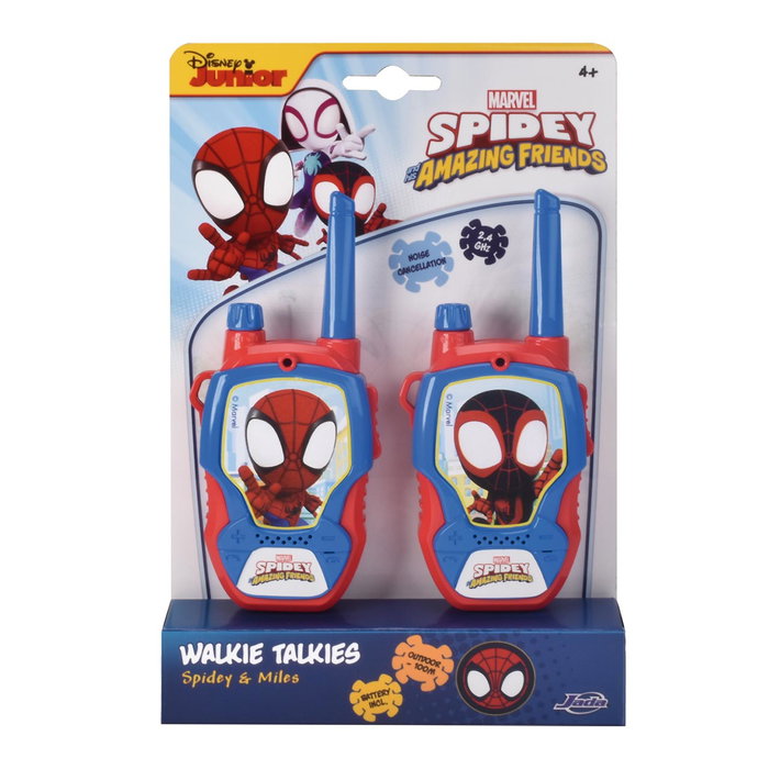 Simba Walkie Talkie Spidey y Miles Morales Marvel