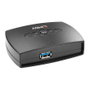 LINDY Interruptor USB 43141 con 3 Puertos USB 3.2 Gen 1 y Switch Manual