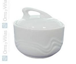 Azucarero Melodie Bl - Complemento de Vajilla - Colección Solo Buscador