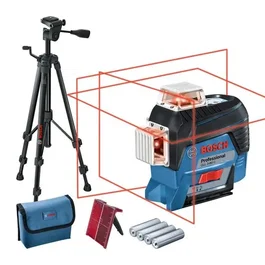 Bosch Professional Líneas Láser GLL 3-80 C + BT 150 Trípode (Versión de Batería)