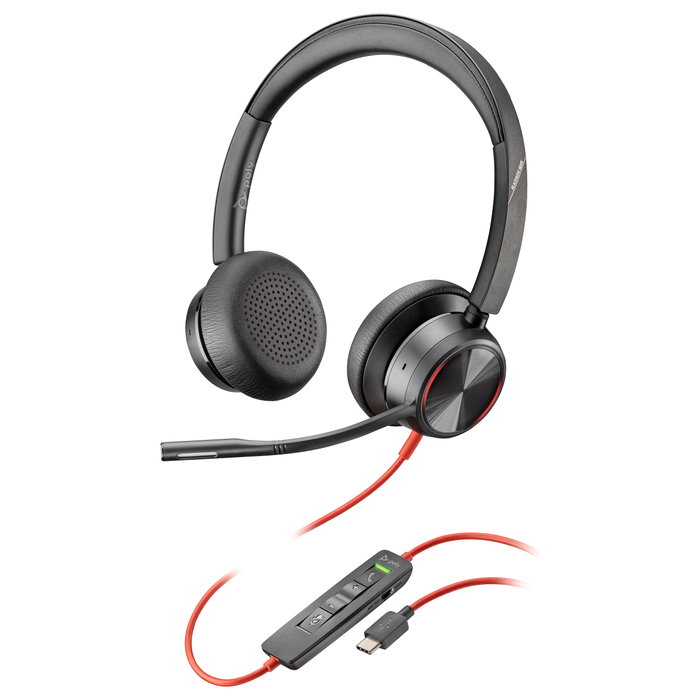 HP Poly Blackwire 8225 Auricular Estéreo On-Ear