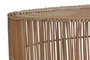 DKD Home Decor Mesa Centro Bali Ratan Natural 70 x 70 x 40 cm Set de 2