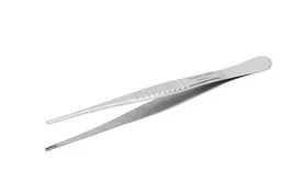 VIMED Pinza Para Tejido Conectivo 343002 18 cm con Mangos DeBakey y Puntas Adson Brown