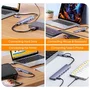 Generico Hub USB-C Multipuerto 7 en 1 con 5x USB y 2x USB-C PD 60W