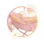 Decuevas Coche de Muñeca Plegable para Muñecas de hasta 48 cm, 93x80x42 cm, Color Honey