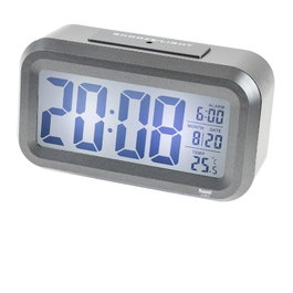 SAMI Despertador LCD Digit XL con Sensor de Luz Nocturna