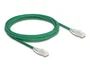 DeLOCK Cable de red RJ45 Cat.6A U/FTP Slim 3 m Verde
