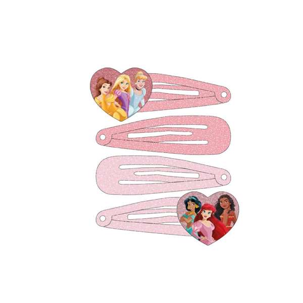 Cerdá Accesorios Pelo Clips 4 Piezas Princess 6.5 x 12.5 x 0.1 cm Cerdá Accesorios Pelo Clips 4 Piezas Princess 6.5 x 12.5 x 0.1 cm
