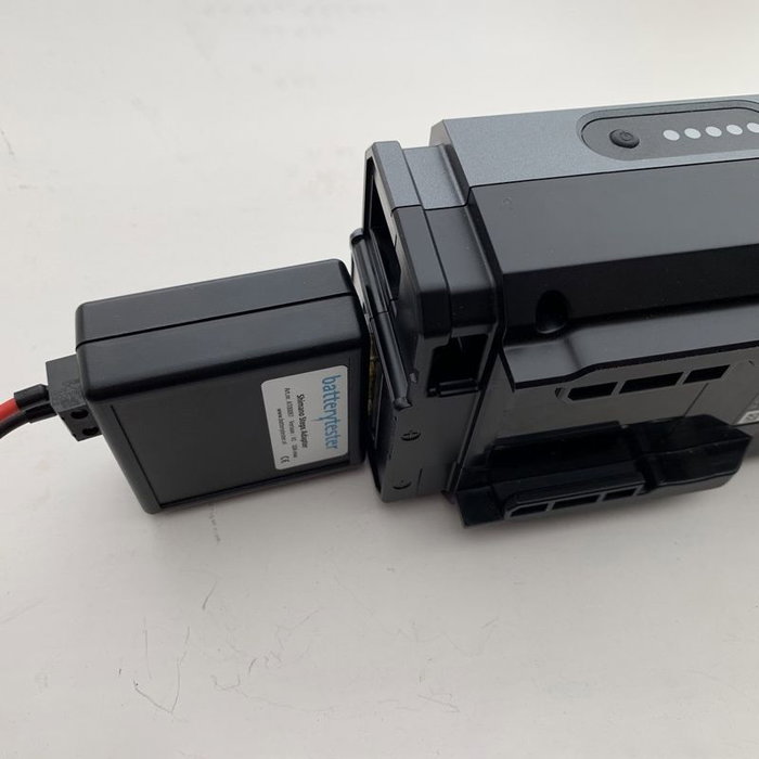Batterytester Adaptador BatteryTester para baterías Shimano BT-E6000, BT-E6001, BT-E6010