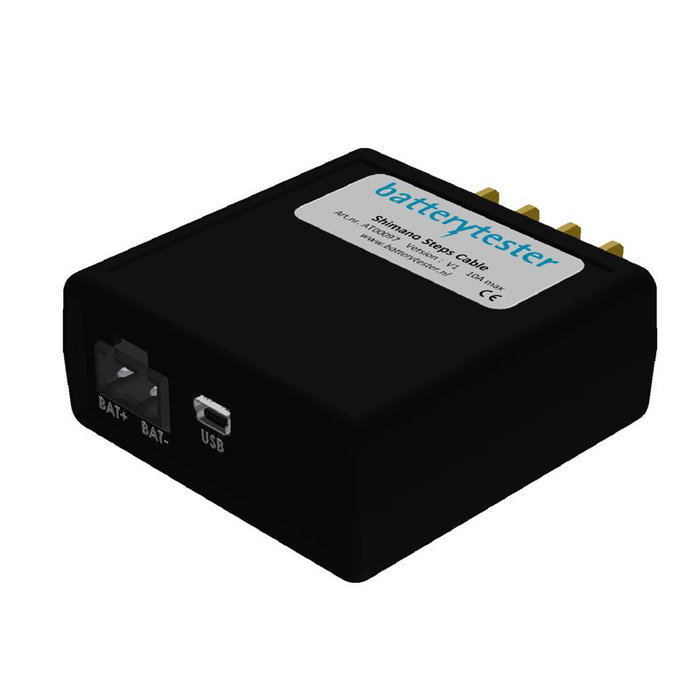 Batterytester Adaptador BatteryTester para baterías Shimano BT-E6000, BT-E6001, BT-E6010