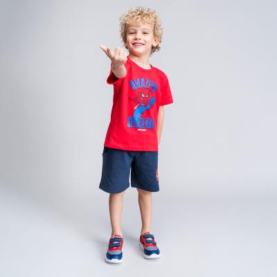 Conjunto 2 Piezas French Terry Spiderman Rojo 6 Años