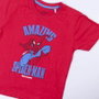 Conjunto 2 Piezas French Terry Spiderman Rojo 6 Años