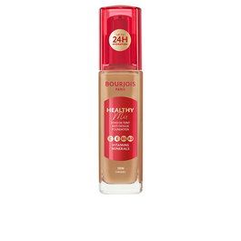 Bourjois Healthy Mix Base de Maquillaje #58W-Caramel 30 ml | Fórmula Vegana con 85% Ingredientes Naturales y Complejo Antioxidante Vitaminas C, E, B5
