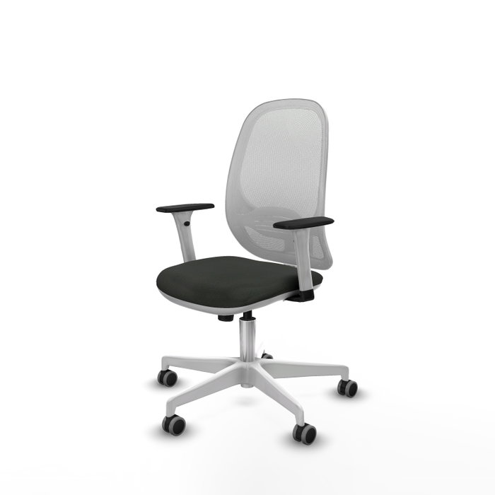 PIQUERAS Y CRESPO Silla de oficina Cilanco con mecanismo Sincro, Negro/Blanco PIQUERAS Y CRESPO Silla de oficina Cilanco con mecanismo Sincro, Negro/Blanco