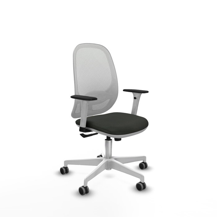 PIQUERAS Y CRESPO Silla de oficina Cilanco con mecanismo Sincro, Negro/Blanco PIQUERAS Y CRESPO Silla de oficina Cilanco con mecanismo Sincro, Negro/Blanco