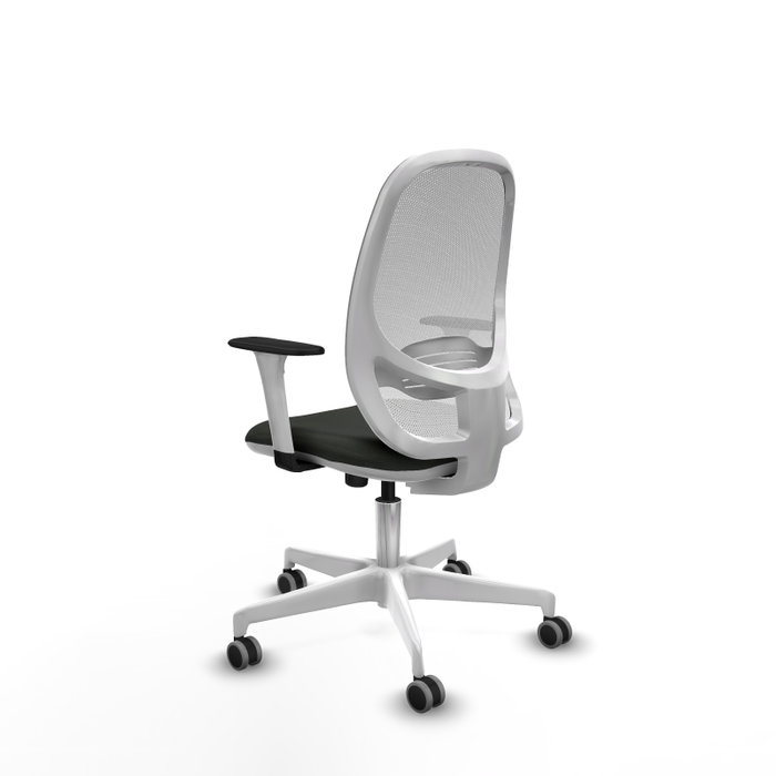 PIQUERAS Y CRESPO Silla de oficina Cilanco con mecanismo Sincro, Negro/Blanco PIQUERAS Y CRESPO Silla de oficina Cilanco con mecanismo Sincro, Negro/Blanco