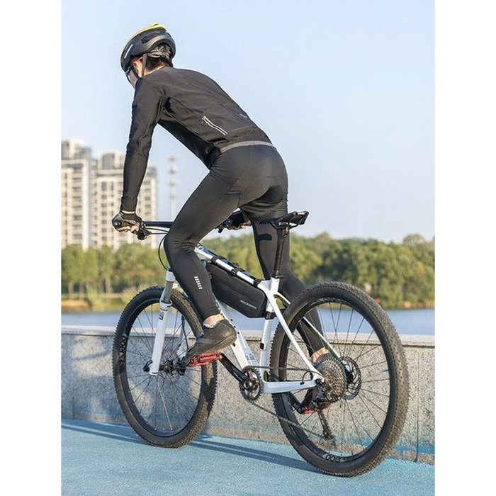 Rockbros AS-043 Bolsa de bicicleta con velcro 3L - Negro