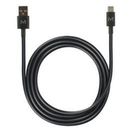 Mobilis Cable Energia USB A a USB C 1m Negro