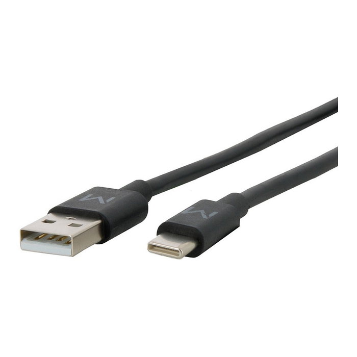 Mobilis Cable USB A a USB C 1 m Negro Mobilis Cable USB A a USB C 1 m Negro