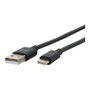 Mobilis Cable USB A a USB C 1 m Negro