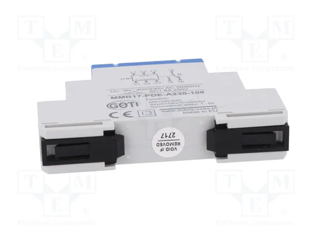 DOBRY CZAS Relé de monitorización de tensión MMR 3 x 230...400V AC DOBRY CZAS Relé de monitorización de tensión MMR 3 x 230...400V AC