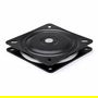 Q&Q Albora Q&Q Plato Giratorio 360 Grados 250x250 Mm Negro 80 Kg Acero 3 Mm