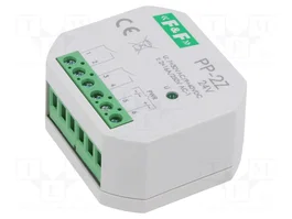 F&F PP-2Z-24V Relé de instalación 7-30VAC/9-40VDC