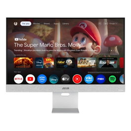 Asus ZenScreen Smart MS32UC 32'' 4K UHD IPS Monitor Gris, Blanco