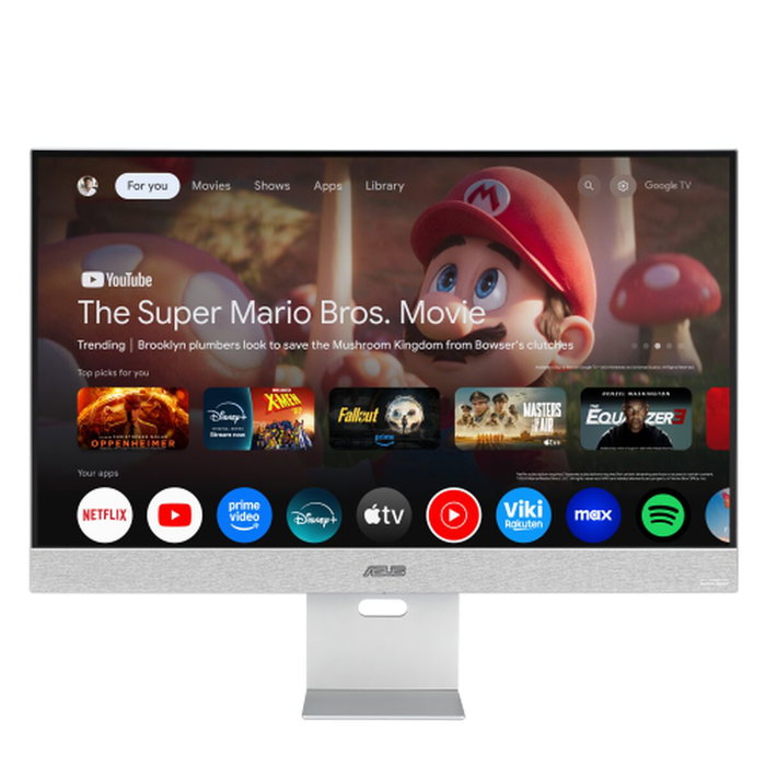 Asus ZenScreen Smart MS32UC Monitor 4K 32 pulgadas IPS Gris, Blanco
