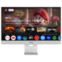 Asus ZenScreen Smart MS32UC Monitor 4K 32 pulgadas IPS Gris, Blanco