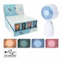 Basics Ventilador de mano colores surtidos con cargador USB