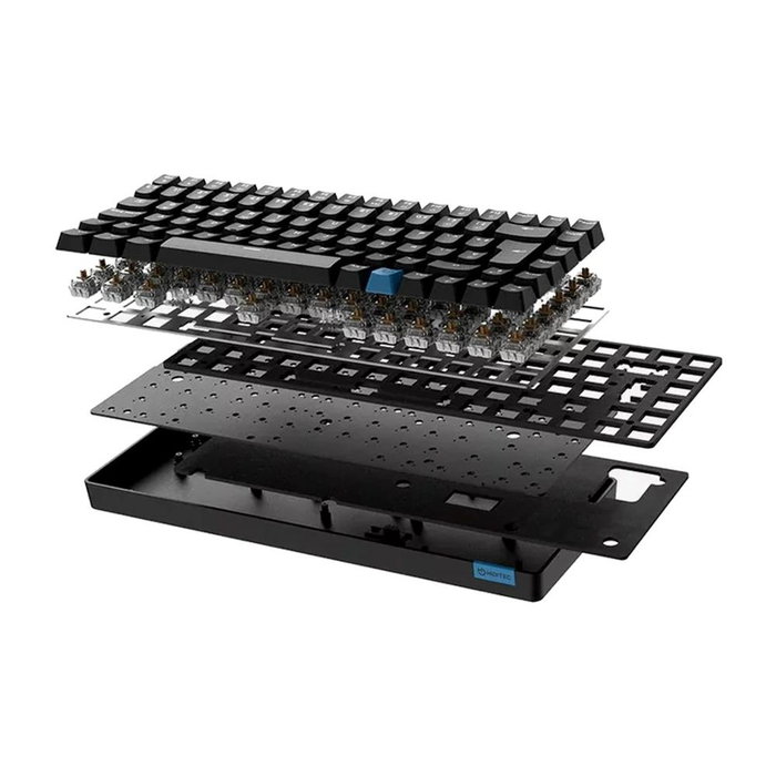 Hiditec Teclado Gaming Mecánico Inalámbrico GM1K Hot-Swap Switch Gateron Brown