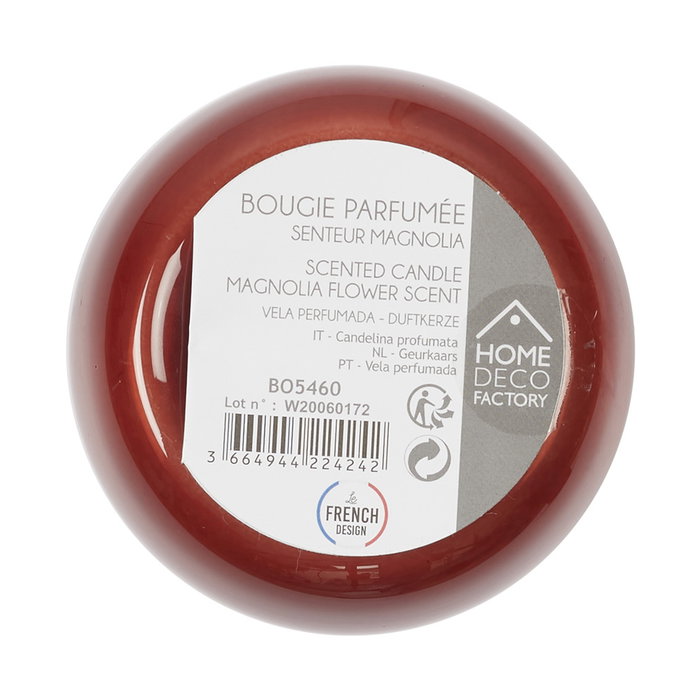 Home Deco Factory Vela Perfumada Diámetro 7.5 cm Altura 10 cm - Aromas Surtidos Magnolia, Orquídea, Cachemira