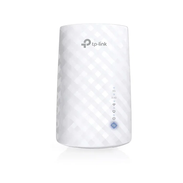 TP-Link RE190 Repetidor Wifi Amplificador de Red, Wi-Fi 5 (802.11ac) Doble Banda 2.4/5GHz, Hasta 750 Mbps, 3 Antenas Internas, Blanco, Conexión One-Touch WPS