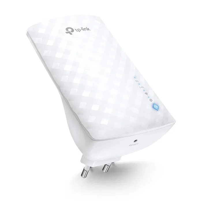 TP-Link RE190 Repetidor Wifi Amplificador de Red, Wi-Fi 5 (802.11ac) Doble Banda 2.4/5GHz, Hasta 750 Mbps, 3 Antenas Internas, Blanco, Conexión One-Touch WPS