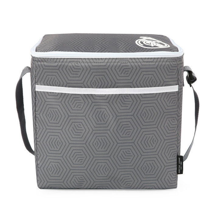 REAL MADRID Bolsa porta alimentos plegable 20000ml, 30x27.9x27.9cm, Poliéster 600D